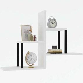Ραφιέρα Τοίχου Diana 495SSE1156 60x20x90cm White