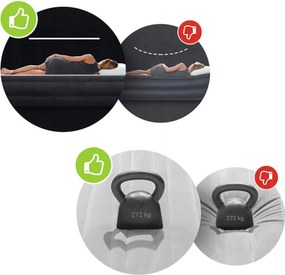ΣΤΡΏΜΑΤΑ ΎΠΝΟΥ ΦΟΥΣΚΩΤΆ   AIRBED FLEX 1 PLACE FLEX PUMP INTEX 68064112
