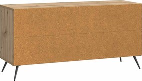 vidaXL Ντουλάπι TV 102 x 34,5 x 50 εκ. Artisan Δρυς Επεξεργασμένο Ξύλο