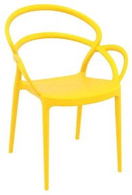 Πολυθρόνα Mila Yellow 20-0131 57X56X83cm Siesta