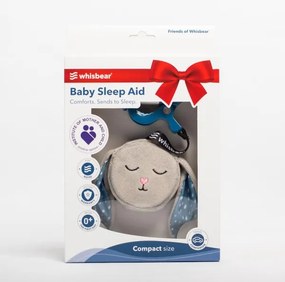 Βοήθημα ύπνου WHISBEAR HUMMING BUNNY Grey ΜΕ ΡΟΖ ΗΧΟΥΣ &amp; ΚΛΙΠ