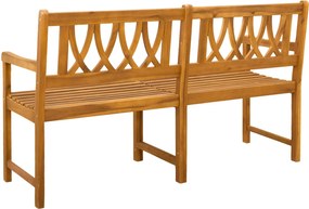 vidaXL Εξωτερικός πάγκος 2 -θέσιο 150 x 56 x 90 εκ.