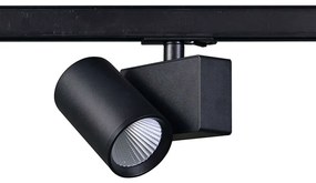 Σποτ Ράγας 2 Καλωδίων LISOR2030B2 Φ7,5x12x17cm Led 2000lm 20W 3000K Black Aca