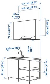 ENHET κουζίνα 593.370.95