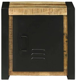 vidaXL Ντουλάπι Μπάνιου Καφέ 40 x 30 x 40 εκ. Μασίφ ξύλο μάνγκο