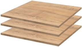 Σετ 3 ραφιών για ντουλάπα Livinio L2