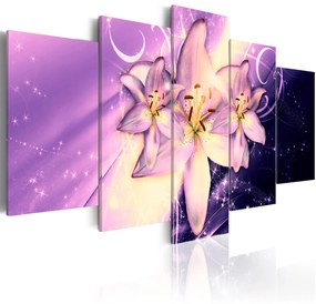 Πίνακας - Purple Galaxy 100x50