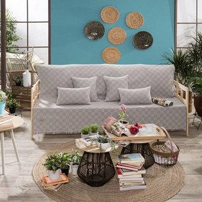 Ριχτάρι Teramo 03 Elephant Teoran Πολυθρόνα 180x150cm Cotton-Polyester