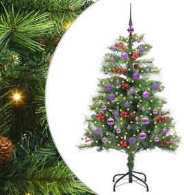 vidaXL Τεχνητό Χριστουγεννιάτικο Δέντρο 150 LED Θερμό λευκό Πράσινο