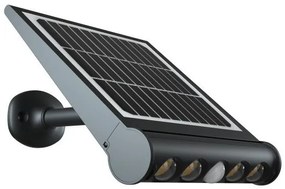 Ηλιακός Προβολέας LED 8W 6000K IP65 Με Αισθητήρα PIR Μαύρος 6614 Spotlight-6614-Μαύρο 6614