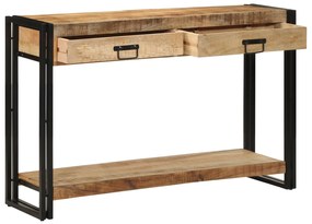 vidaXL Τραπέζι κονσόλας 120x33x75 εκ. Μασίφ ξύλο μάνγκο