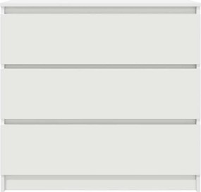 vidaXL Ντουλάπι Λευκό 80x35x76 εκ. Επεξεργασμένο Ξύλο