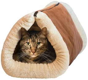 2 σε 1 τούνελ κρεβάτι & χαλάκι γάτας Kitty Shack 0405 OEM