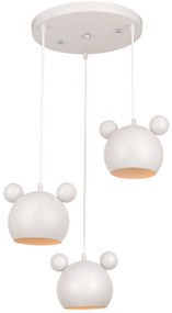 Φωτιστικό οροφής ELMARK Mickey-Λευκό