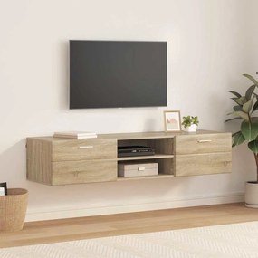 vidaXL Ντουλάπι TV Sonoma Δρυς 150 x 39 x 30 εκ Επεξεργασμένο ξύλο