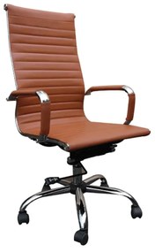 Καρέκλα Γραφείου Bs 8200 Brown 01-0155 57X64X109/114 cm