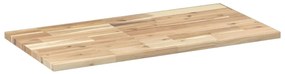 vidaXL Ράφια Κρεμαστά 4 Τεμ. 60x40x2εκ. Ακατέργαστο Μασίφ Ξύλο Ακακίας
