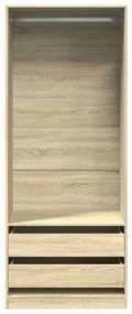 Ντουλάπα Χρώμα Sonoma Δρυς 80x50x200 εκ. από Επεξ. Ξύλο 3307749
