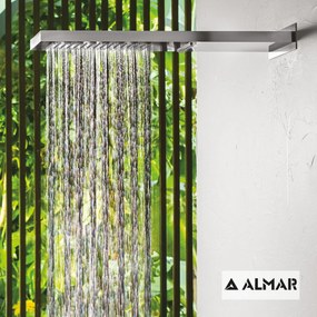 Κεφαλή ντουζ Almar Smart Shower Head επιτοίχια-Inox