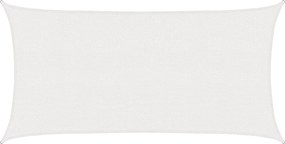 vidaXL Ικανότητα Σκίασης Λευκό 2,5 x 6 μ HDPE