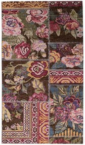 Χαλάκι Κουζίνας Canvas 347 X Multi-Beige Royal Carpet 75X150cm Chenille