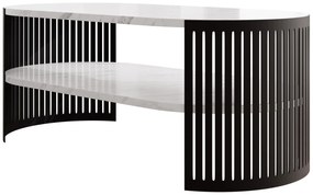 Τραπεζάκι σαλονιού Fikoli I-Leuko Marmaro