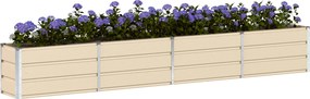 vidaXL Γλάστρα Ελεφαντόδοντο 320 x 40 x 45 cm Ατσάλι
