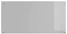 vidaXL Πίσω Πάνελ Κουζίνας 2 pcs Ανοιχτό γκρι 100 x 50 cm