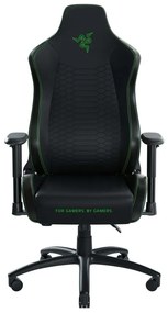 Razer ISKUR X - XL Green/Black - Gaming Chair - Lumbar Support - Synthetic Leather -Memory Foam Head