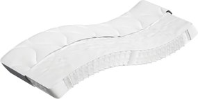 vidaXL Στρώμα με Pocket Springs Medium 90x190 εκ. Μονό