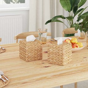 vidaXL Καλύμματα Κουτιού Χαρτοπετστών 2 pcs Υάκινθος νερού Φυσικό