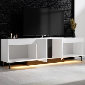 Έπιπλο Τηλεόρασης Λευκό LEEGE 180x32x50