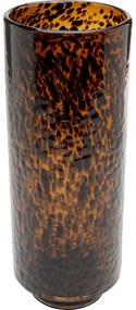 Βάζο  Caramel Γυαλί Καφέ 14*14*37εκ. - Καφέ