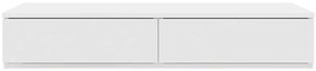 vidaXL Συρτάρια κρεβατιού με συρτάρι Λευκό 100 x 36,5 x 16,5 εκ