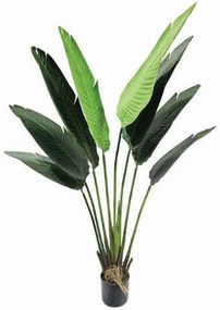 Τεχνητό Φυτό Σε Γλάστρα Στρελίτσια 04-00-21039 120cm Green Marhome Συνθετικό Υλικό
