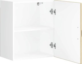 vidaXL ντουλάπι τοίχου κουζίνας "Lucca" Sonoma Oak Engineered Wood