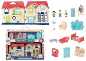 Σπιτάκι Dream Home Με Έπιπλα, Φως Και Μουσική Σε Κουτί 41x6x33εκ. Toy Markt 77-1235