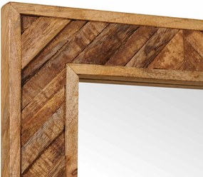 vidaXL Καθρέφτης Καφέ 70 x 50 x 3 εκ. Γυαλί