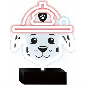 Παιδικό Επιτραπέζιο Φωτιστικό Paw Patrol Marshall Neon LED GSM189325 Forever-GSM189325-Κόκκινο GSM189325