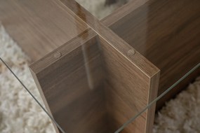 Coffee Table Vetrino - Walnut Walnut