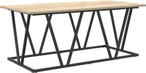 vidaXL Τραπεζάκι σαλονιού Δρύς Sonoma 100 x 50 x 40 cm