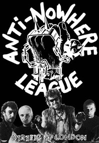Αφίσα Anti Nowhere League - Streets Of London, (59.4 x 84 cm)