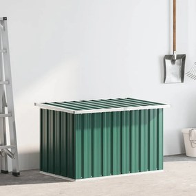 vidaXL Κουτί Αποθήκευσης Κήπου Πράσινο 109 x 67 x 65 εκ.