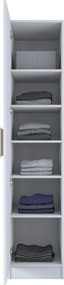 Ντουλάπα Λευκό BRICLUS 45x45x210