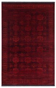 Χαλί Διαδρόμου (80x200) Ezzo Nomade Fringes B530AHH Red