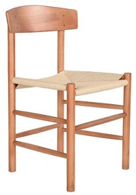 Καρέκλα Τραπεζαρίας DKD Home Decor Καφέ 48 x 40 x 76 cm