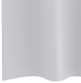 vidaXL Κουρτίνες με κουρτίνες 2 pcs Ανοιχτό Γκρι Πολυεστέρας