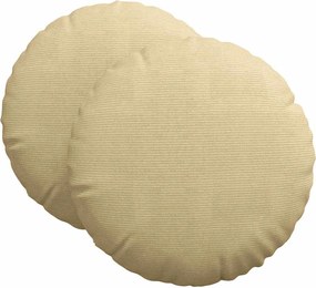 vidaXL Μαξιλάρια καθισμάτων 2 pcs Γκρι Πράσινο Ø 80 cm