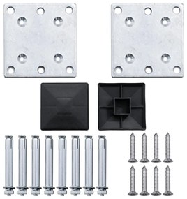 vidaXL Πάνελ Περίφραξης Καφέ 699 x 106 εκ. από WPC