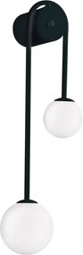 Απλίκα Τοίχου Viokef Polina Black 4266300